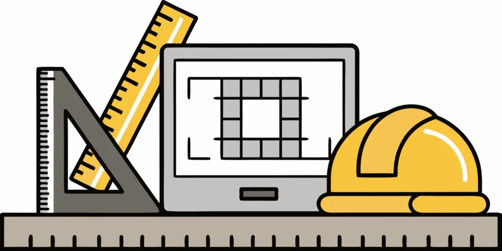 Using a road base gravel calculator to find the total square feet for a project.