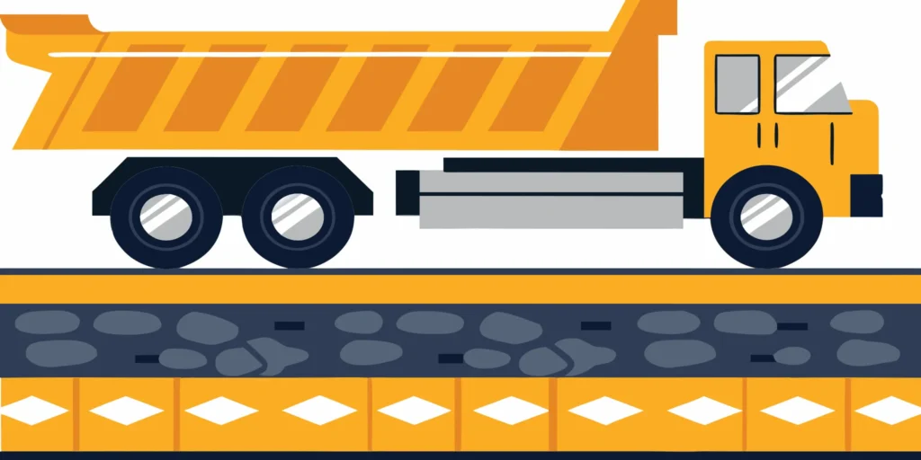 Using recycled asphalt for road construction offers cost-saving and environmental benefits.
