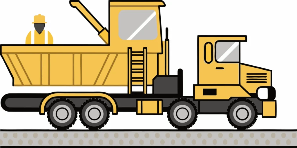 Commercial asphalt milling machine grinding a parking lot in the Minnesota East Metro.